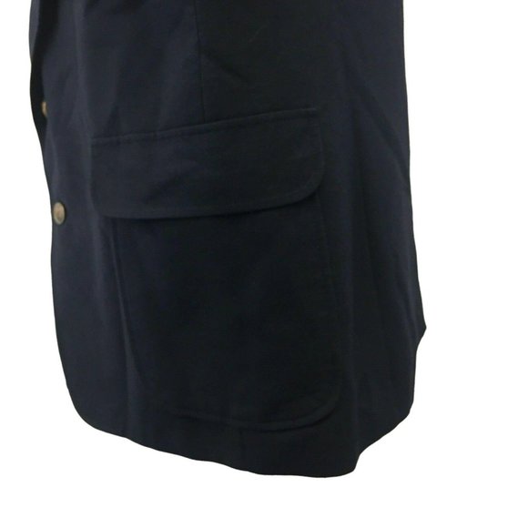 Reed St James Suit Jacket Blazer Sports Coat Mens 44R Navy Blue 2 Button 5 Pocke - Picture 8 of 12